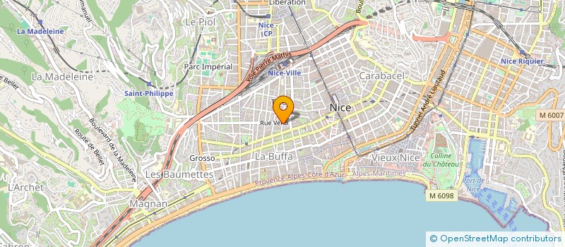 localisation de l'entreprise MONSIEUR MOUHAMADOU KONATE à NICE