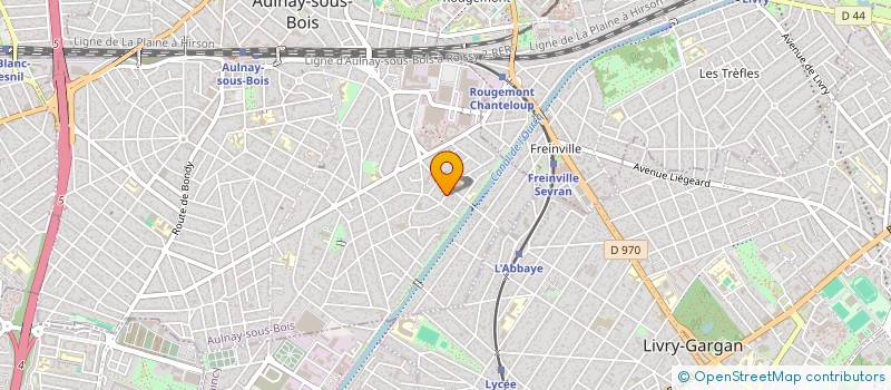 localisation de l'entreprise MONSIEUR MOUHAMADOU N'DIAYE à AULNAY SOUS BOIS