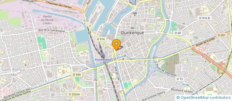 localisation de l'entreprise MONSIEUR MOUHAMADOU NDIAYE à DUNKERQUE