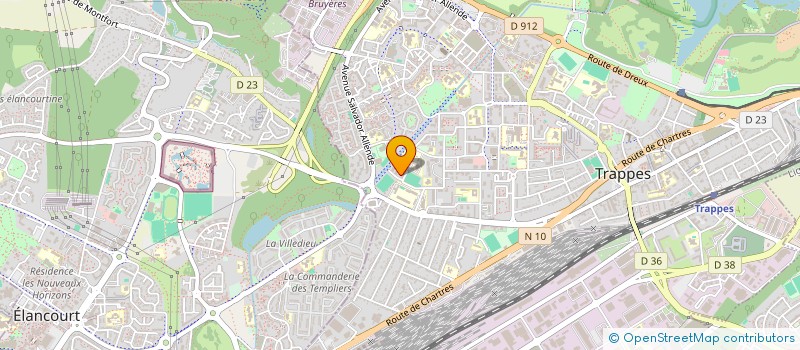 localisation de l'entreprise MONSIEUR MOUHAMADOU NDIAYE  TRAPPES