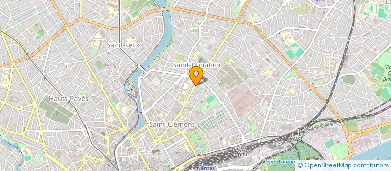 localisation de l'entreprise MONSIEUR MOUHAMADOU THIAM  NANTES