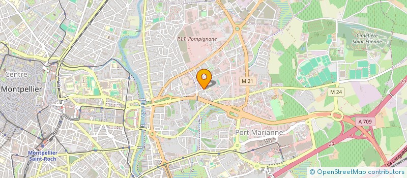 localisation de l'entreprise MONSIEUR MOUHAMADOUL SYLL à MONTPELLIER