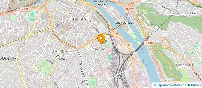 localisation de l'entreprise MONSIEUR MOUHAMADULLAH MALANG  ROUEN