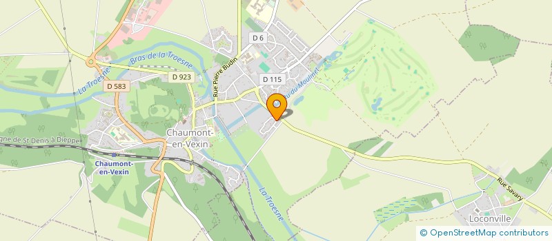 localisation de l'entreprise MONSIEUR MOUHAMED AIDARA  CHAUMONT-EN-VEXIN