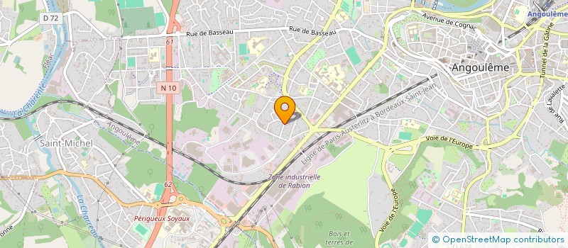 localisation de l'entreprise MONSIEUR MOUHAMED ALI MLAYHI à ANGOULEME