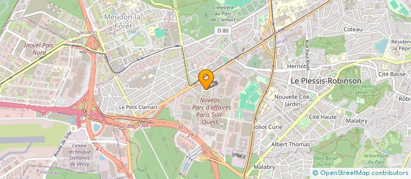 localisation de l'entreprise MONSIEUR MOUHAMED BACHIR DIOP à CLAMART