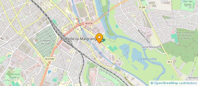 localisation de l'entreprise MONSIEUR MOUHAMED BAMBA  JARVILLE-LA-MALGRANGE