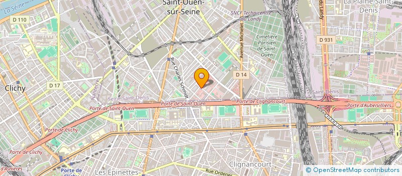 localisation de l'entreprise MONSIEUR MOUHAMED BAYOKO à SAINT-OUEN-SUR-SEINE