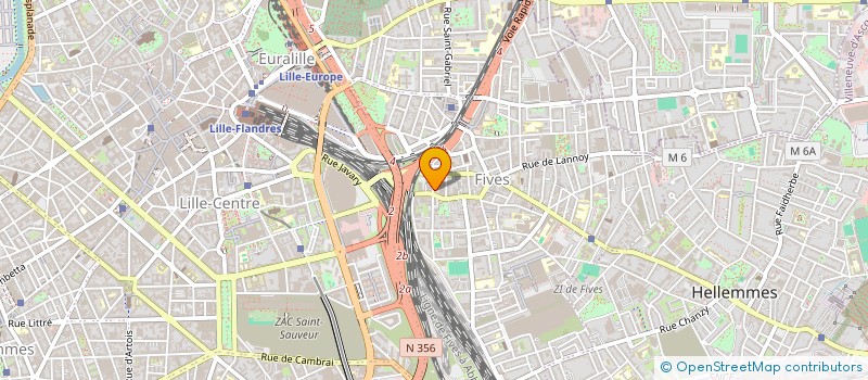 localisation de l'entreprise MONSIEUR MOUHAMED CAMARA à LILLE