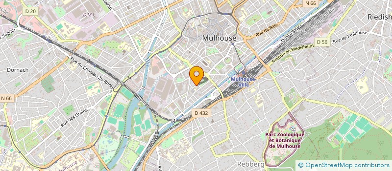 localisation de l'entreprise MONSIEUR MOUHAMED DIABY  MULHOUSE