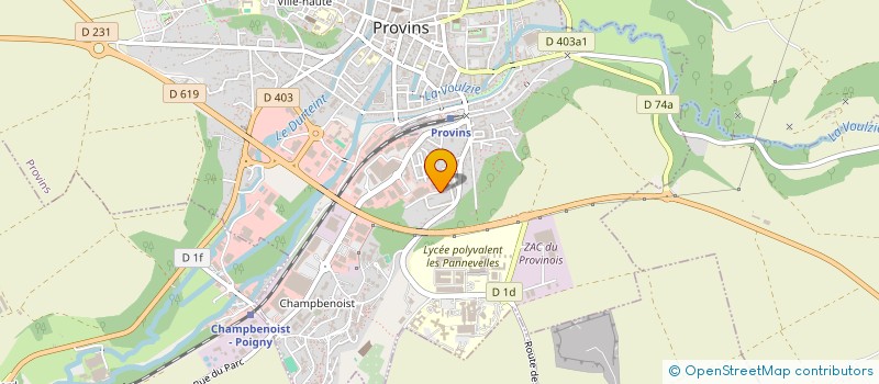 localisation de l'entreprise MONSIEUR MOUHAMED DIAKITE  PROVINS