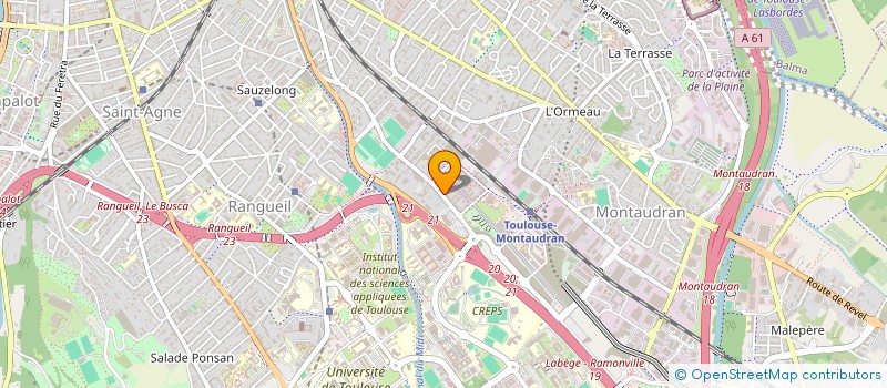 localisation de l'entreprise MONSIEUR MOUHAMED DIENG à TOULOUSE