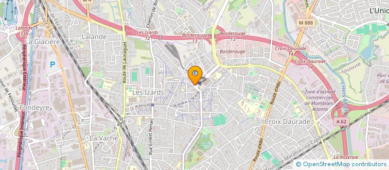 localisation de l'entreprise MONSIEUR MOUHAMED DIOP  TOULOUSE