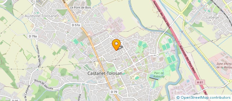 localisation de l'entreprise MONSIEUR MOUHAMED DIOUF à CASTANET-TOLOSAN