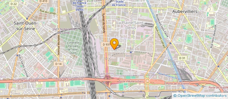 localisation de l'entreprise MONSIEUR MOUHAMED DRAME  SAINT-DENIS