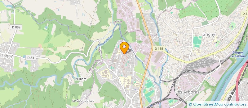 localisation de l'entreprise MONSIEUR MOUHAMED-EL-BACHIR DEBBECHE  GIVORS