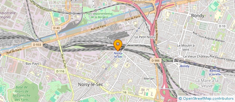 localisation de l'entreprise MONSIEUR MOUHAMED FAYE à NOISY-LE-SEC