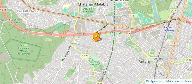 localisation de l'entreprise MONSIEUR MOUHAMED GANDEGA à ANTONY