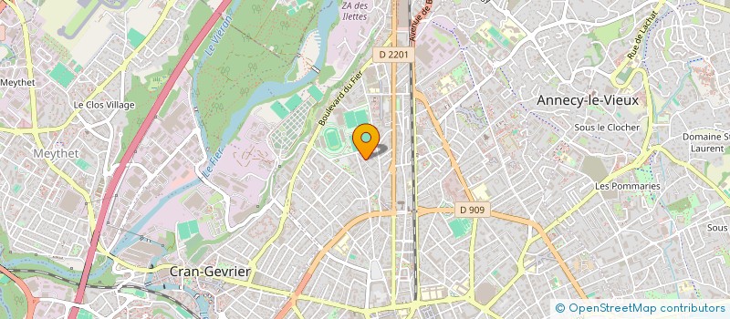 localisation de l'entreprise MONSIEUR MOUHAMED LAIB  ANNECY