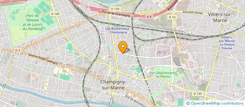 localisation de l'entreprise MONSIEUR MOUHAMED LAMINE COULIBALY à CHAMPIGNY-SUR-MARNE
