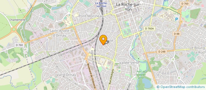 localisation de l'entreprise MONSIEUR MOUHAMED LAMINE DRAME à LA ROCHE-SUR-YON