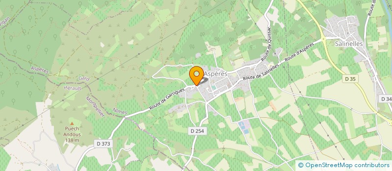 localisation de l'entreprise MONSIEUR MOUHAMED LY  ASPERES