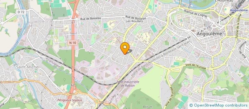 localisation de l'entreprise MONSIEUR MOUHAMED-MOMAR NGUER à ANGOULEME