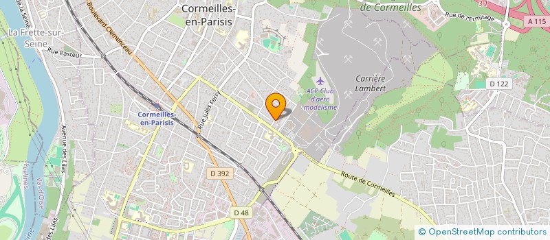 localisation de l'entreprise MONSIEUR MOUHAMED SALL à CORMEILLES-EN-PARISIS