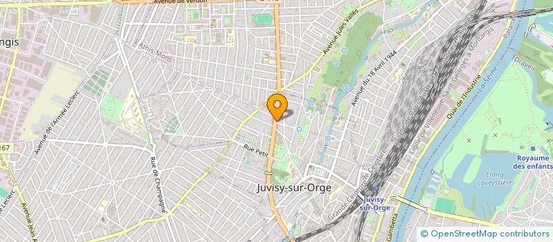 localisation de l'entreprise MONSIEUR MOUHAMED SAMB THIAM  JUVISY-SUR-ORGE