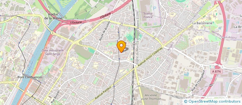 localisation de l'entreprise MONSIEUR MOUHAMED SIDIBE à ANGERS