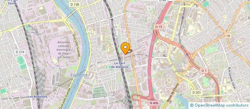 localisation de l'entreprise MONSIEUR MOUHAMED SOUMARE  MAISONS-ALFORT