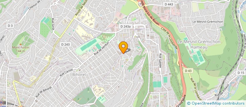 localisation de l'entreprise MONSIEUR MOUHAMED SOW à ROUEN