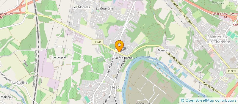 localisation de l'entreprise MONSIEUR MOUHAMED ZEFFOUR  FLEAC