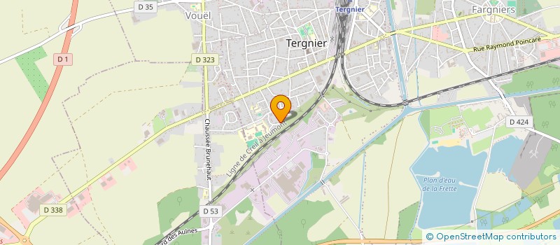 localisation de l'entreprise MONSIEUR MOUHAMEED GABBRR  TERGNIER