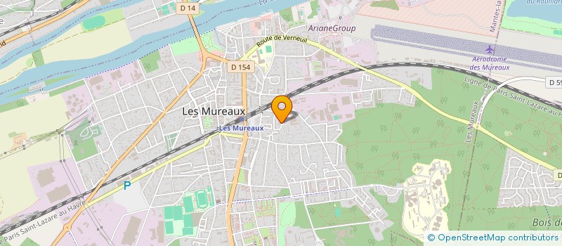 localisation de l'entreprise MONSIEUR MOUHAMET NDAW à LES MUREAUX