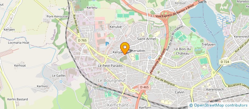 localisation de l'entreprise MONSIEUR MOUHAMETH SISSOKHO  LORIENT