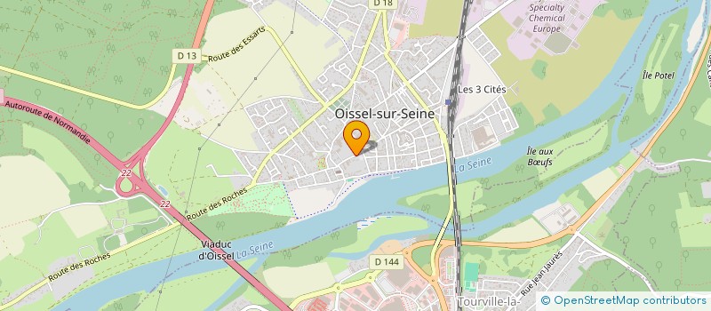 localisation de l'entreprise MONSIEUR MOUHAMETH SYLLA  OISSEL