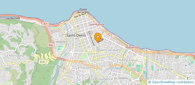 localisation de l'entreprise MONSIEUR MOUHAMMAD BOBATE à SAINT-DENIS