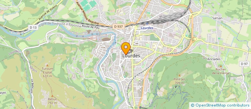 localisation de l'entreprise MONSIEUR MOUHAMMAD SHINWARI  LOURDES