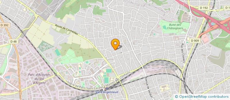 localisation de l'entreprise MONSIEUR MOUHAMMAD ZEGGOU  CACHAN