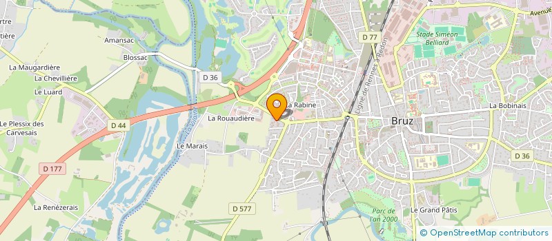 localisation de l'entreprise MONSIEUR MOUHANNAD ELSATTOUF  BRUZ