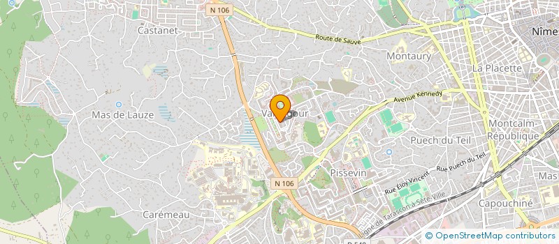 localisation de l'entreprise MONSIEUR MOUHCINE BOUJAABOUD  NIMES