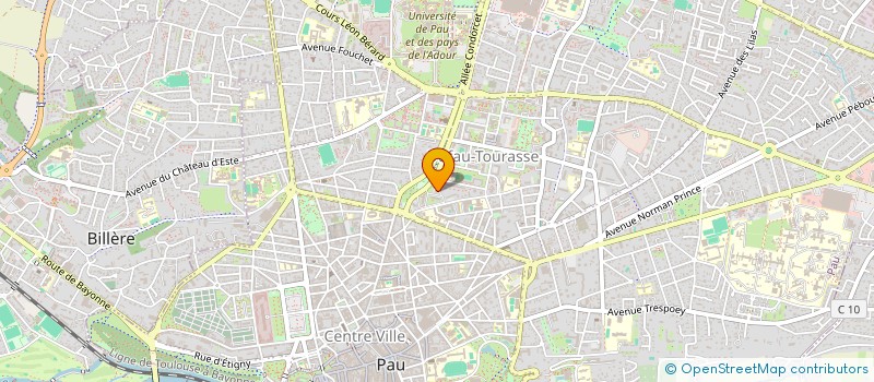 localisation de l'entreprise MONSIEUR MOUHCINE FARID à PAU