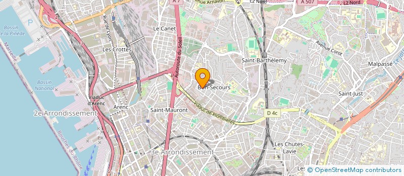 localisation de l'entreprise MONSIEUR MOUHDHOIR MOUZAOIR  MARSEILLE