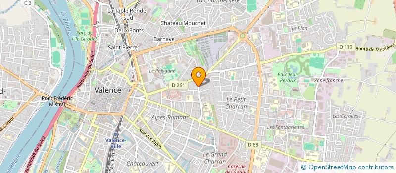 localisation de l'entreprise MONSIEUR MOUHED CHAABI  VALENCE