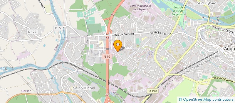 localisation de l'entreprise MONSIEUR MOUHEDDINE SASSI à ANGOULEME