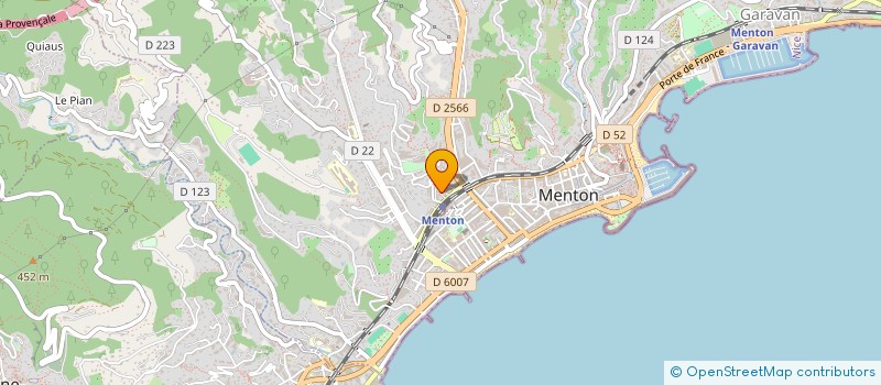 localisation de l'entreprise MONSIEUR MOUHIEDDINE LOUHICHI à MENTON