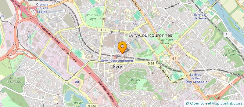localisation de l'entreprise MONSIEUR MOUHOUB BOUBEKRI à EVRY-COURCOURONNES