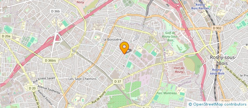 localisation de l'entreprise MONSIEUR MOUHOUD MOULOUDJ à MONTREUIL