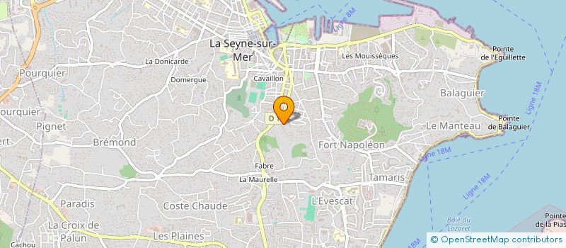 localisation de l'entreprise MONSIEUR MOUHSINE HAMMADI à LA SEYNE-SUR-MER